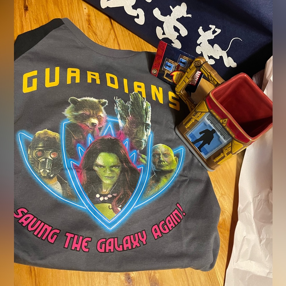 NWT! Disney Guardians Graphic Tee and Mug Bundle!